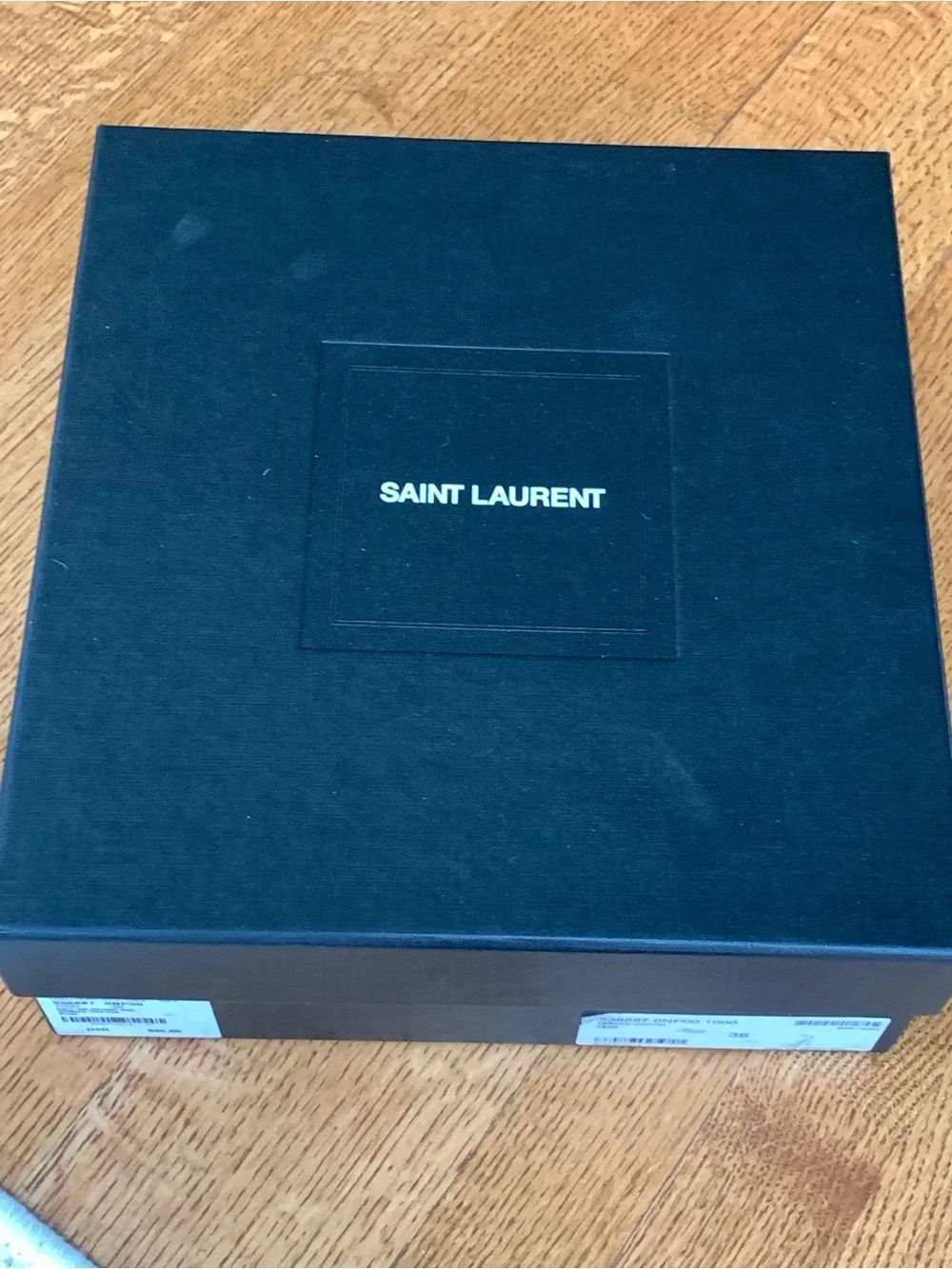 Saint Laurent Patent Platform Heels Sandals, 36, black, like new minimalist - Picture 12 of 12